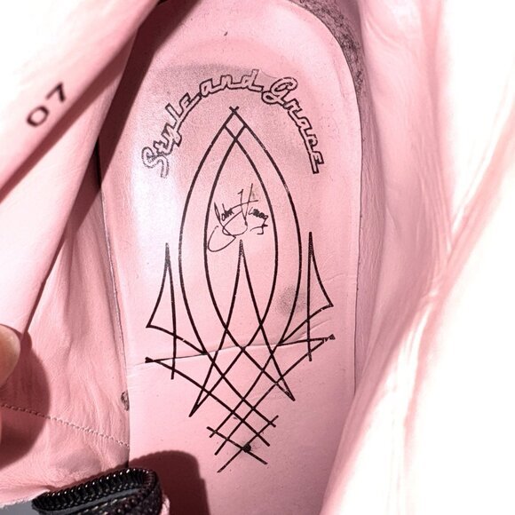 JOHN FLUEVOG Vintage Eastwood Style & Grace Boot Men Size 10 Soft Black Leather - Picture 2 of 13